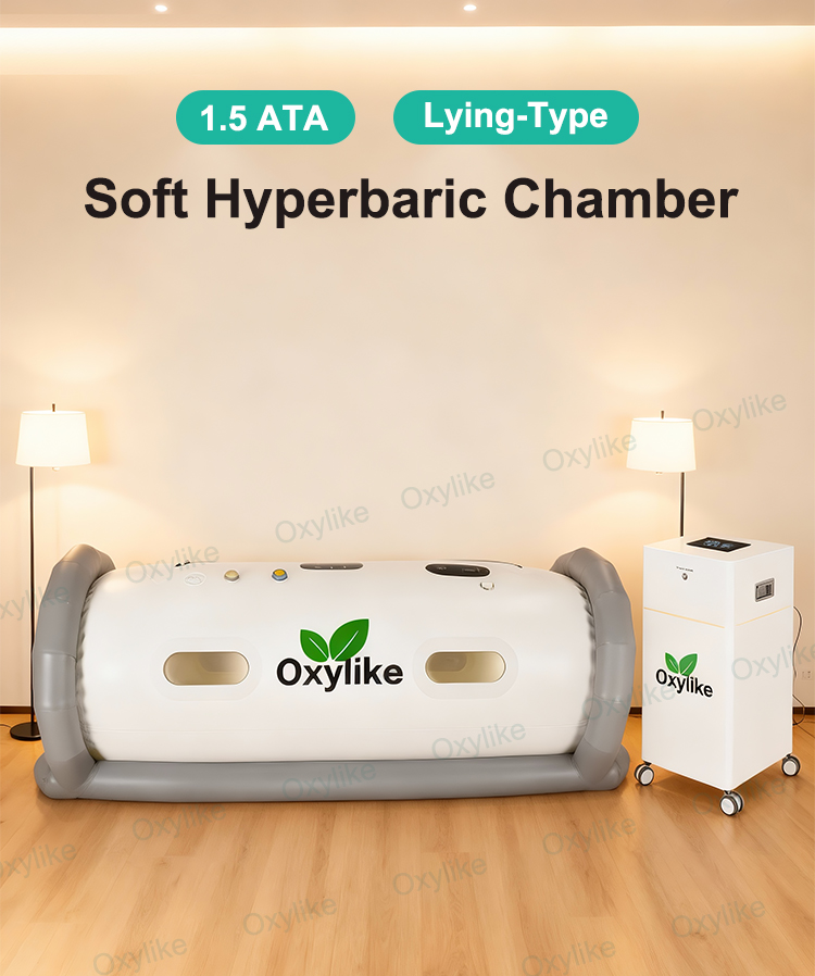 Oxylike OLS-L2 1.5ATA Soft Shell Lying Hyperbaric Oxygen Chamber with ...