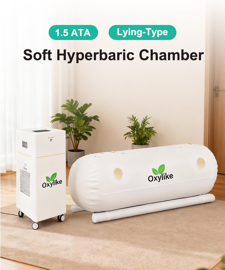 Oxylike OLS-L4 1.5ATA Soft Shell Lying Hyperbaric Oxygen Chamber - Image 2